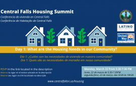 Central Falls Housing Summit Flyer