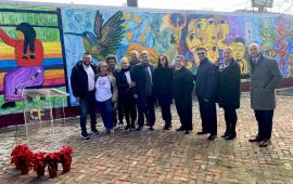 CF unveils new city mural in Dexter Plaza