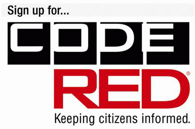 Sign up for Code Red - Keeping citizens informed