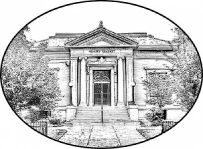 Old sketch of the library
